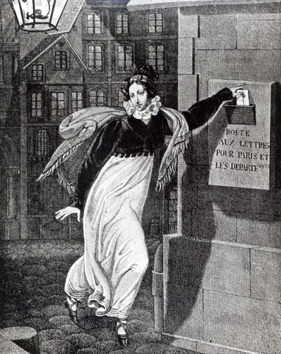 Il messaggio segreto, c.1820 da Sebastien Coeure